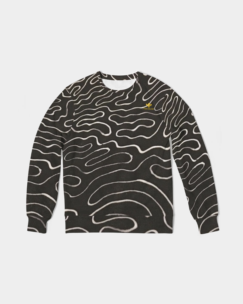 Maze Phaze Men's Classic French Terry Crewneck Pullover