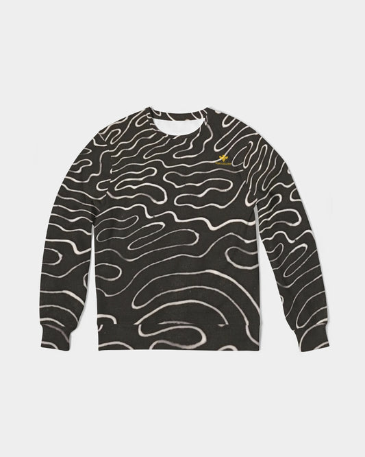 Maze Phaze Men's Classic French Terry Crewneck Pullover