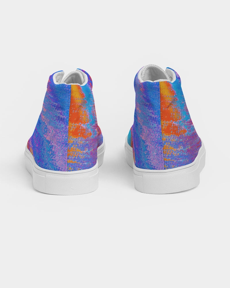 Color Blind Women's Hightop Canvas Shoe