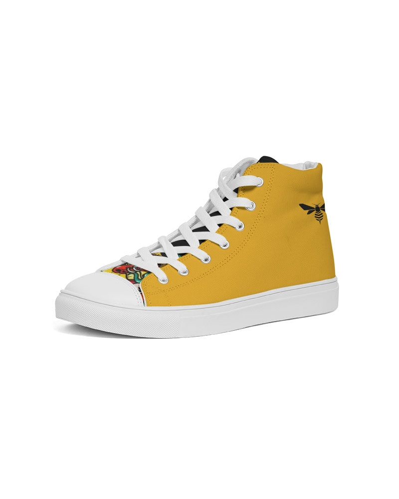 Kill Bill Vibes Men's Hightop Canvas Shoe