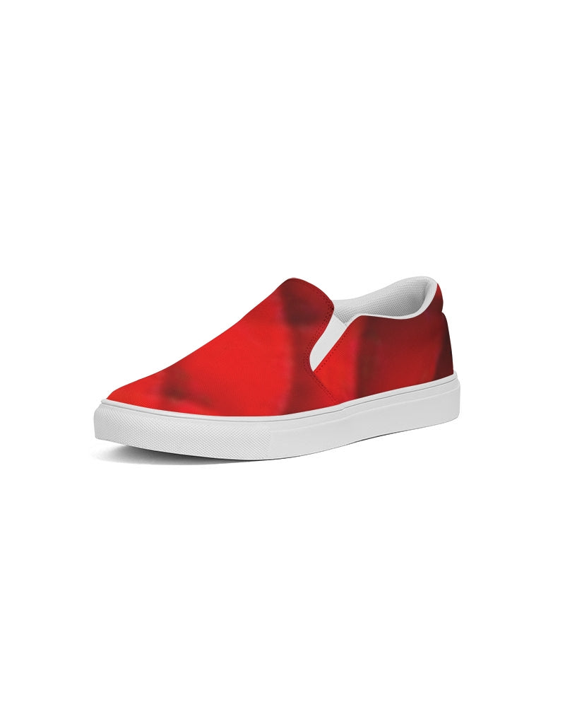 Red "I" Men's Slip-On Canvas Shoe