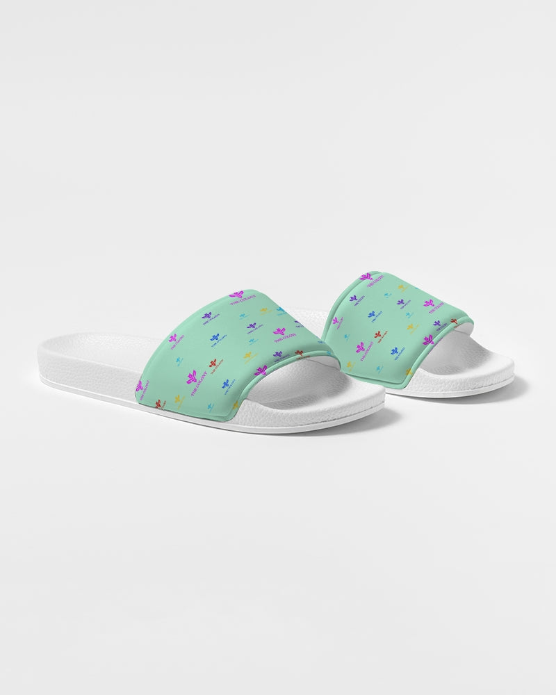 Mint Green Logo Women's Slide Sandal