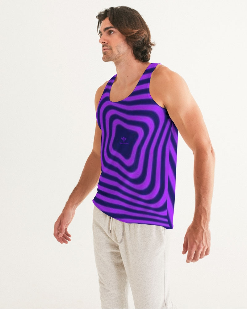 Purple Maze Men's Tank