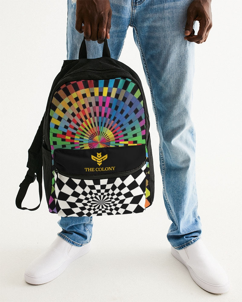 Psychedelic Mindset Small Canvas Backpack