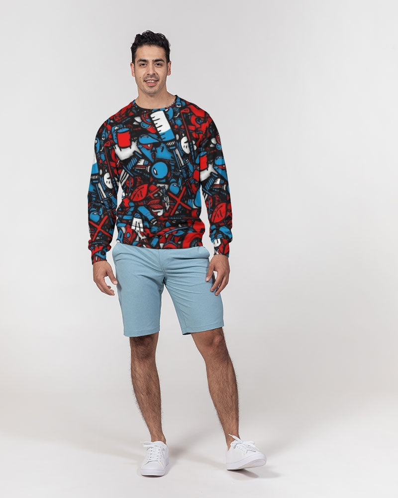 Influencers Men's Classic French Terry Crewneck Pullover
