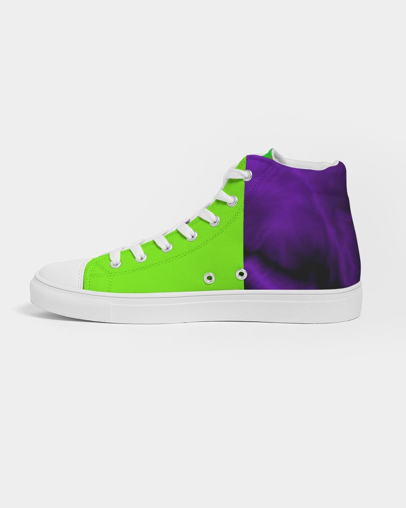 Mardi Gras Men's Hightop Canvas Shoe