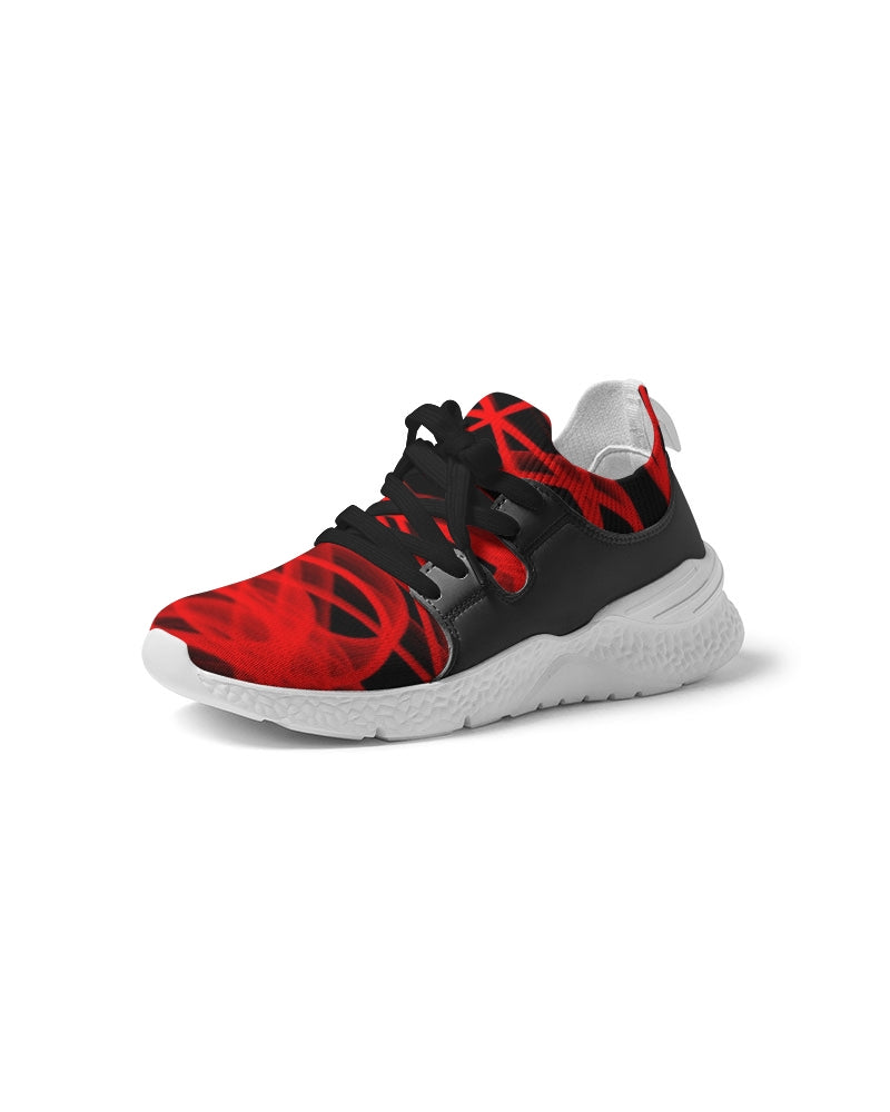 Red and Black Men's Two-Tone Sneaker
