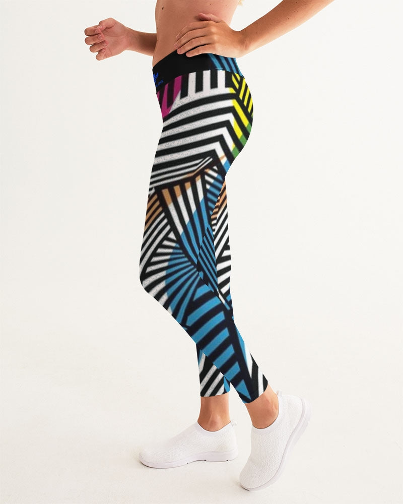 Patterns For Days Women's All-Over Print Yoga Pants