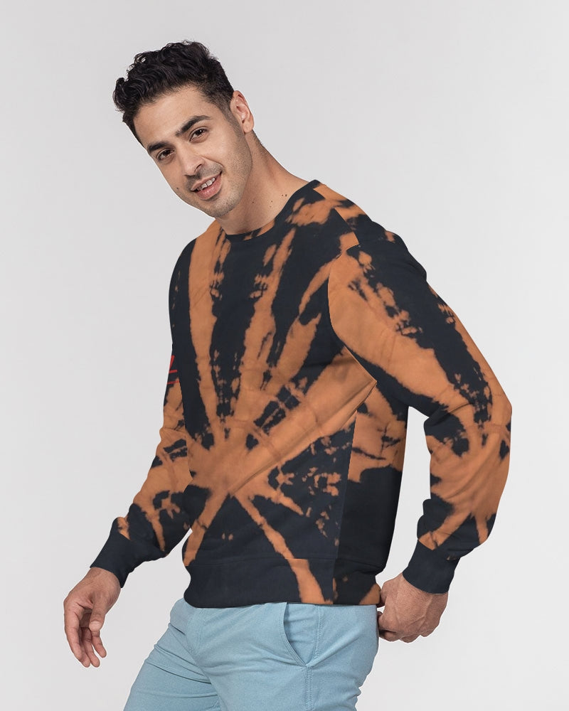 Tiger Eye Men's Classic French Terry Crewneck Pullover