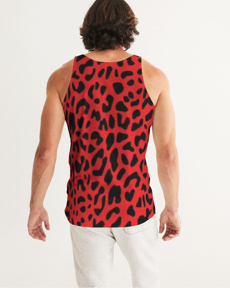 Red Leopard Men's Tank
