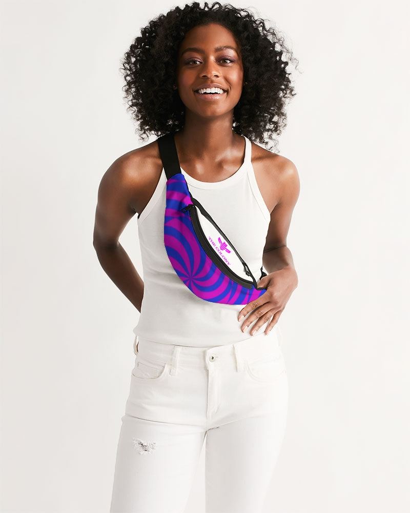 Purple Nostalgia Crossbody Sling Bag