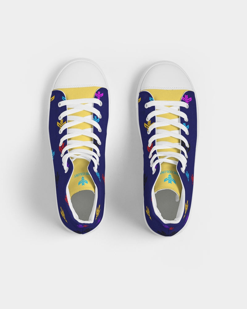 The Logo Lit Men's Hightop Canvas Shoe
