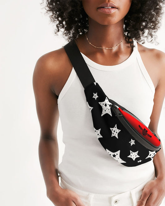 Midnight Stars Crossbody Sling Bag