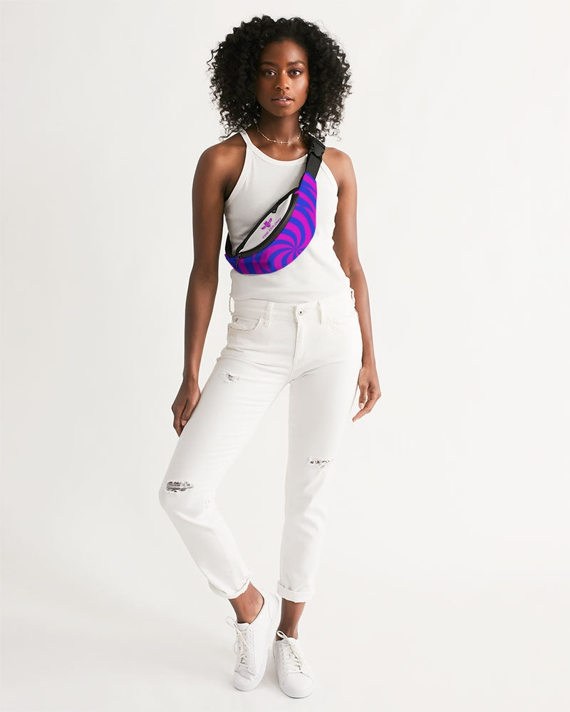 Purple Nostalgia Crossbody Sling Bag