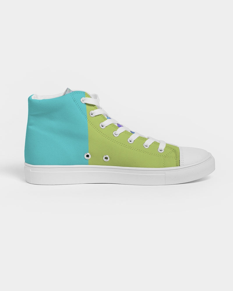 Lime Time Women's Hightop Canvas Shoe