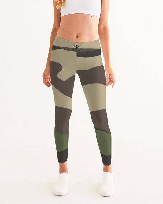 Army Fatigue Women's All-Over Print Yoga Pants