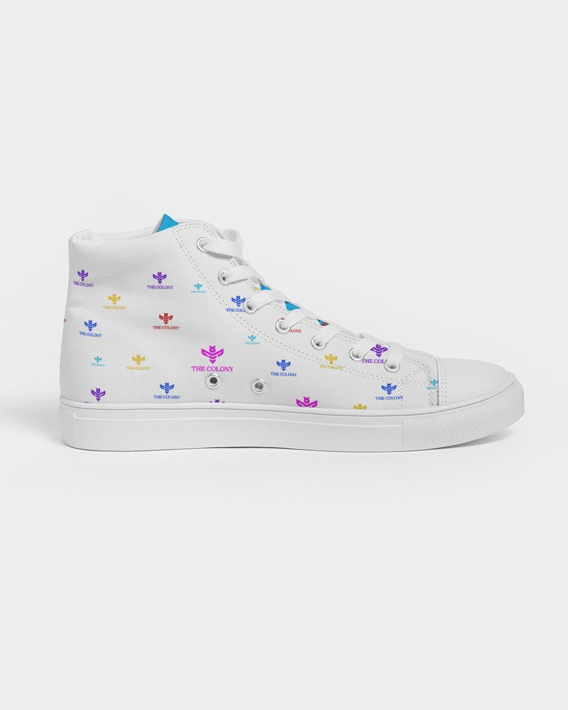 Logo Logic Men's Hightop Canvas Shoe