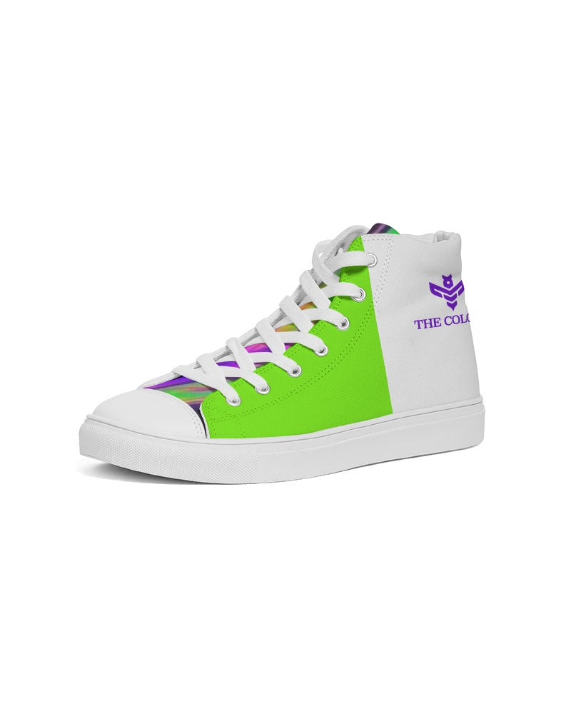 Mardi Gras Men's Hightop Canvas Shoe