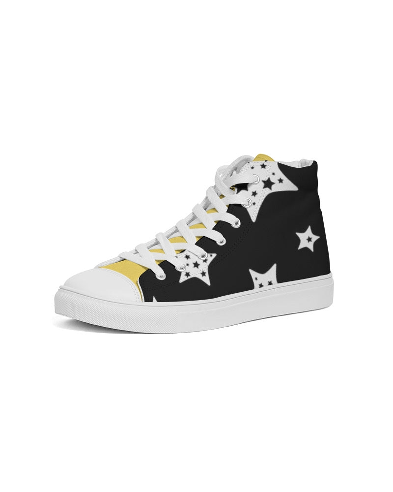 Midnight Stars Men's Hightop Canvas Shoe
