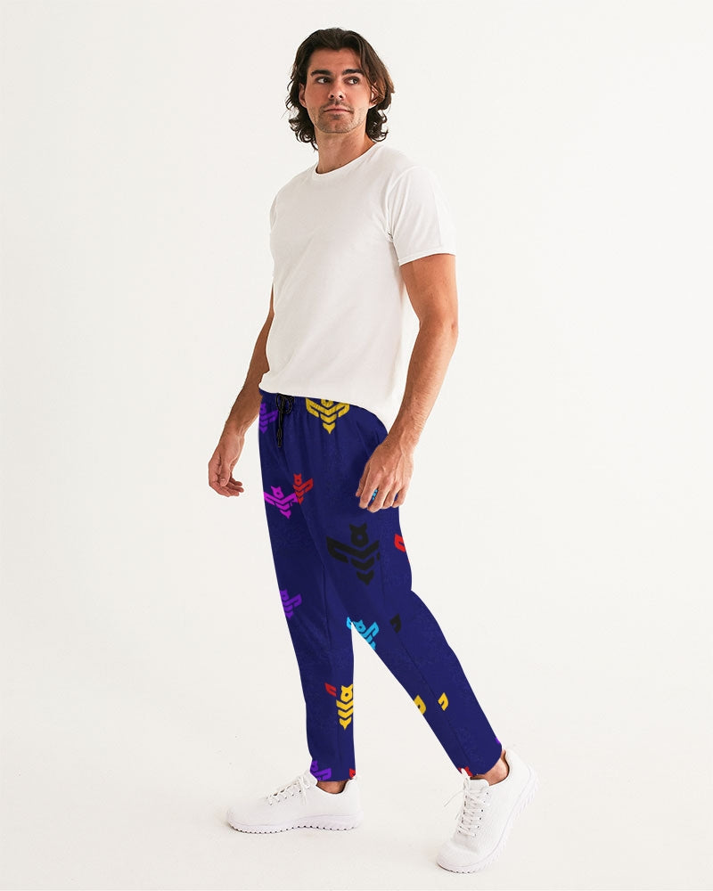 The Logo Lit Men's All-Over Print Joggers