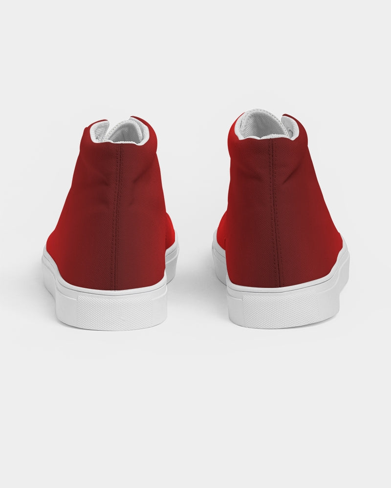 Red Signature Men's Hightop Canvas Shoe
