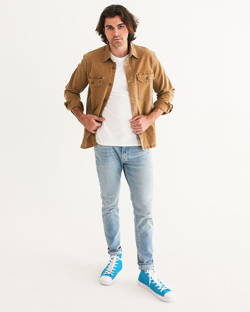 Sky's not even the limit Men's Hightop Canvas Shoe