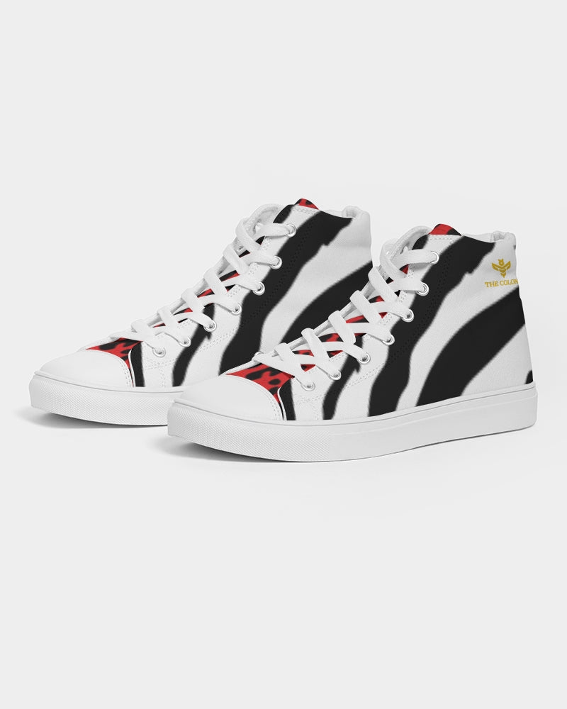 Jungle Fire Men's Hightop Canvas Shoe