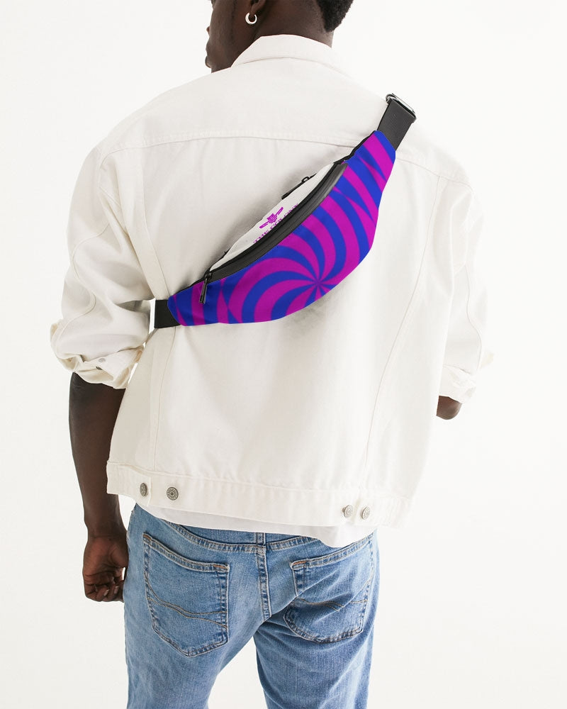 Purple Nostalgia Crossbody Sling Bag