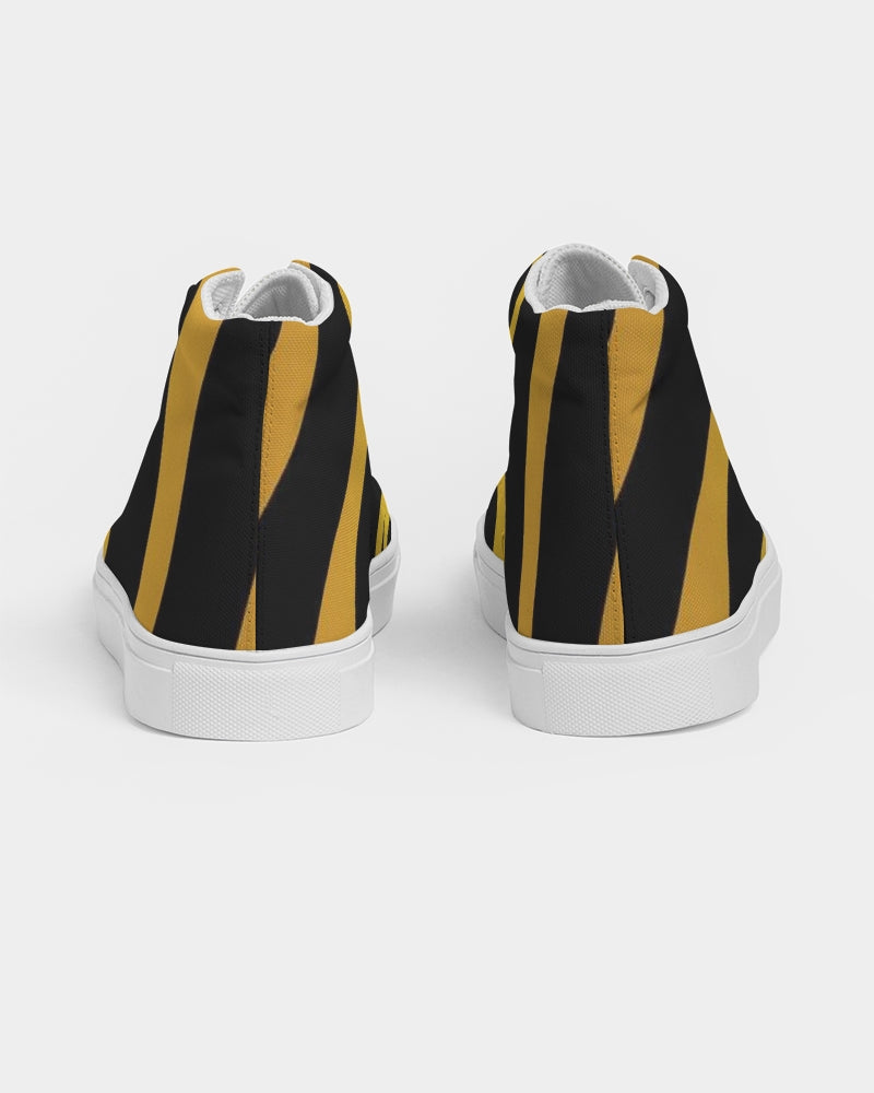 Animalistic Instincts  Women's Hightop Canvas Shoe