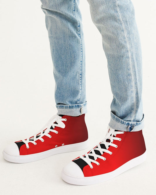 Red Signature Men's Hightop Canvas Shoe