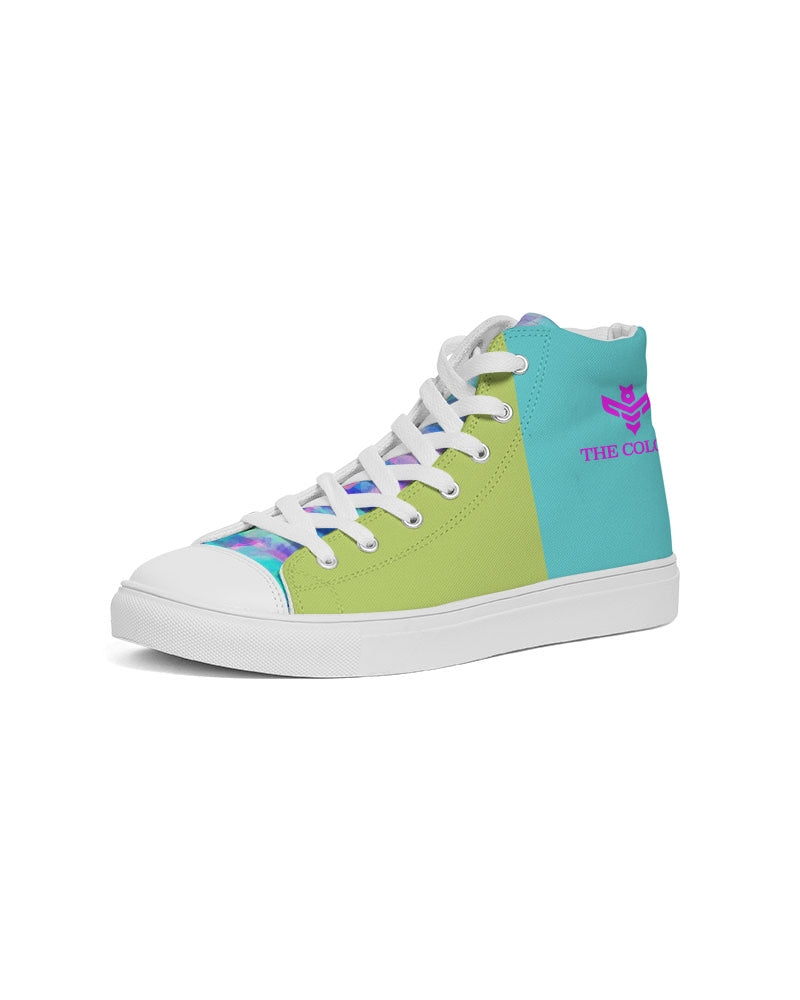 Lime Time Women's Hightop Canvas Shoe