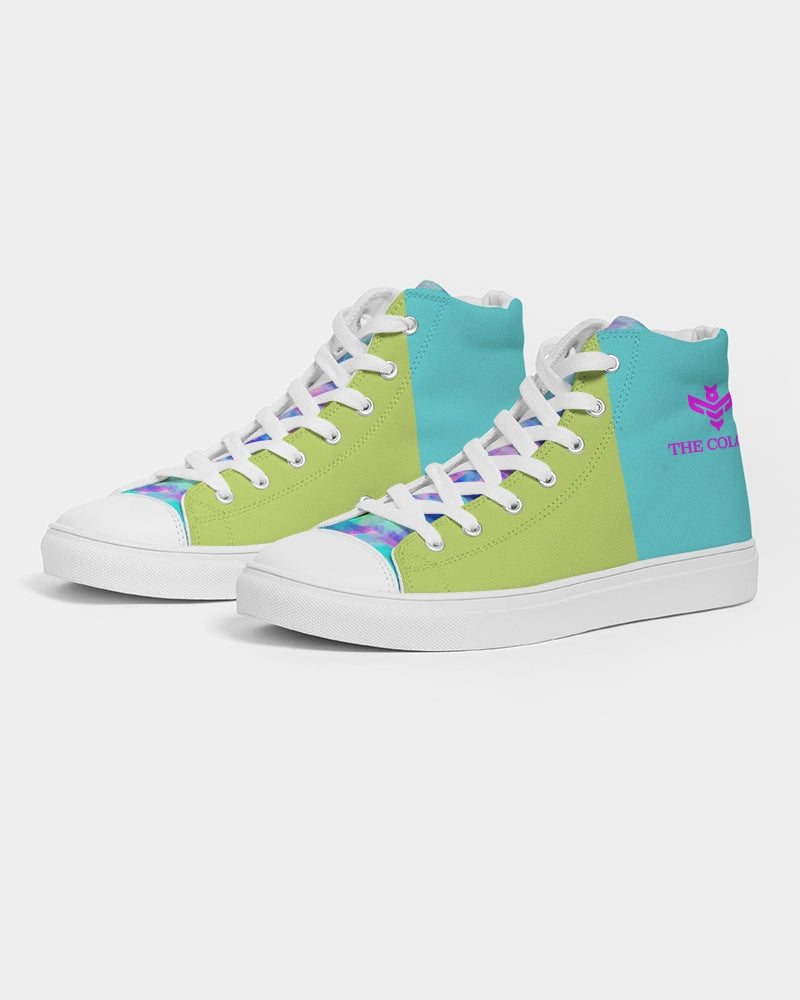 Lime Time Women's Hightop Canvas Shoe