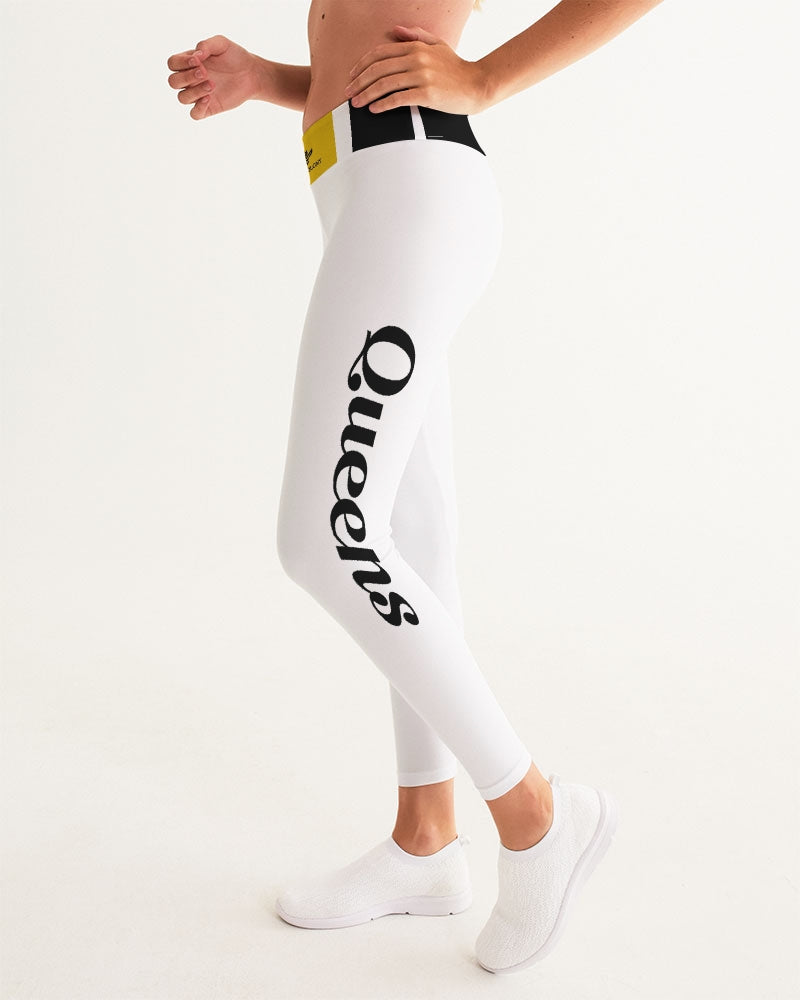 Queens Rule Ish Yoga Pants Women's All-Over Print Yoga Pants