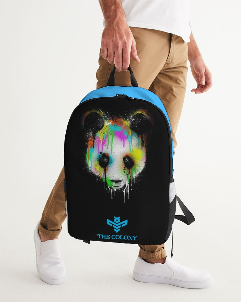 The Colony Graffiti Bear  Large Backpack
