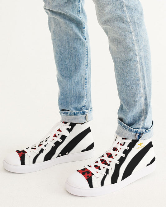 Jungle Fire Men's Hightop Canvas Shoe
