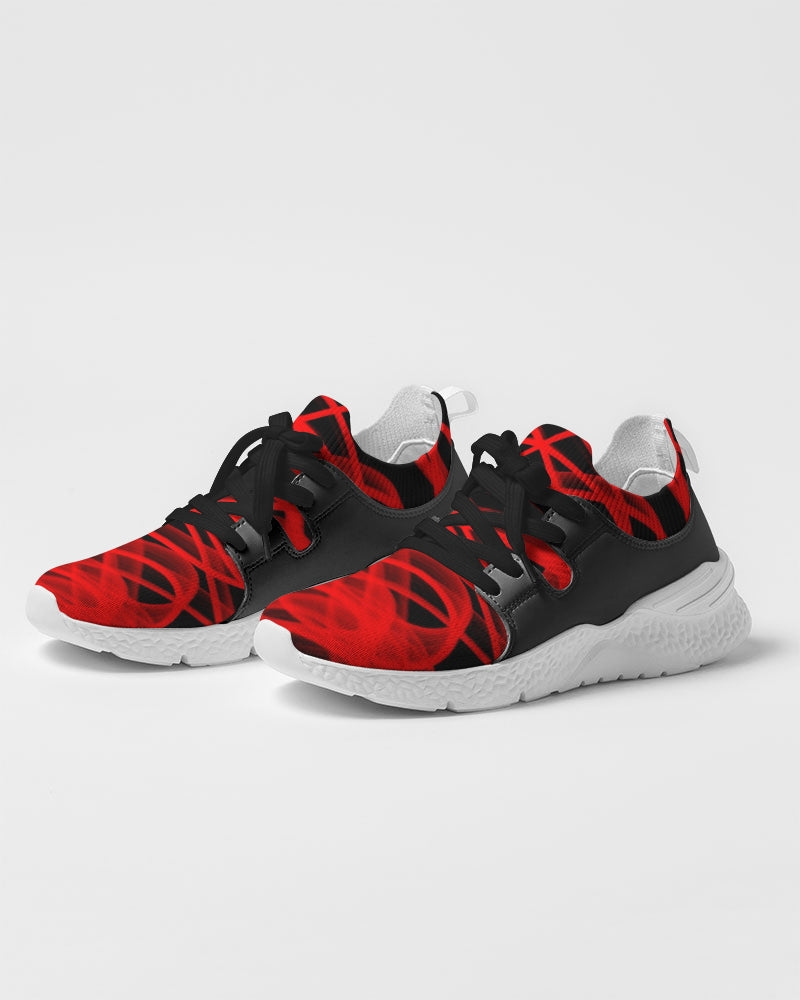 Red and Black Men's Two-Tone Sneaker