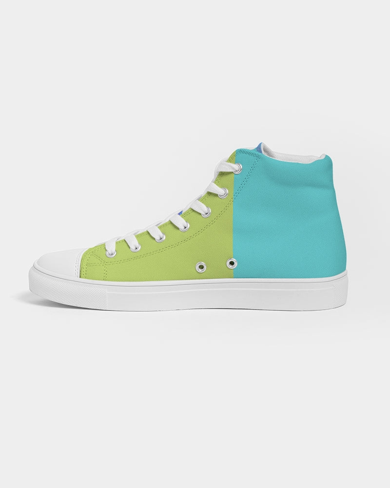 Lime Time Women's Hightop Canvas Shoe
