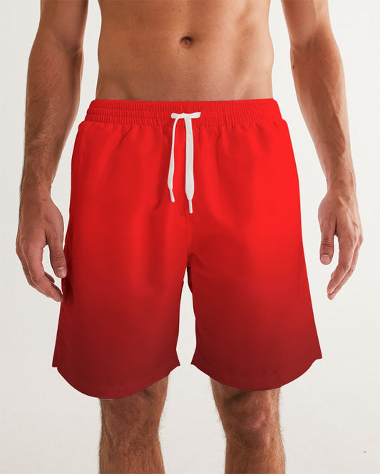 Signature Red Men's Swim Trunk