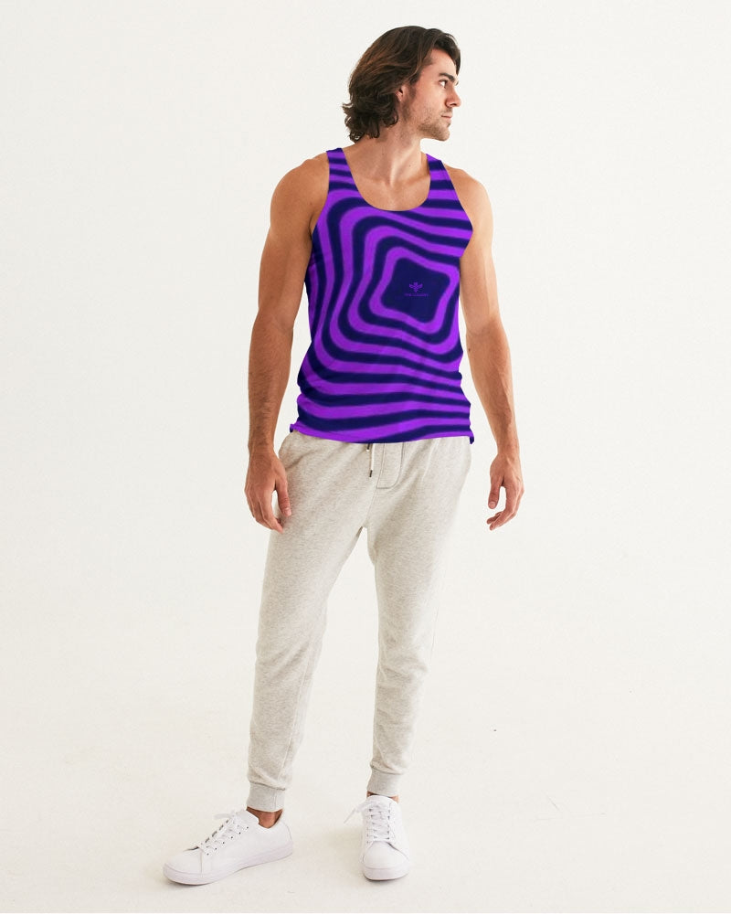 Purple Maze Men's Tank