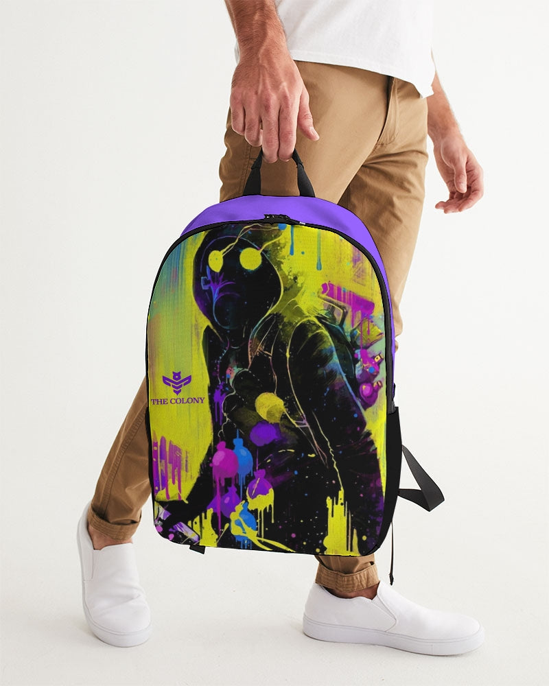 Purple Bandits Large Backpack