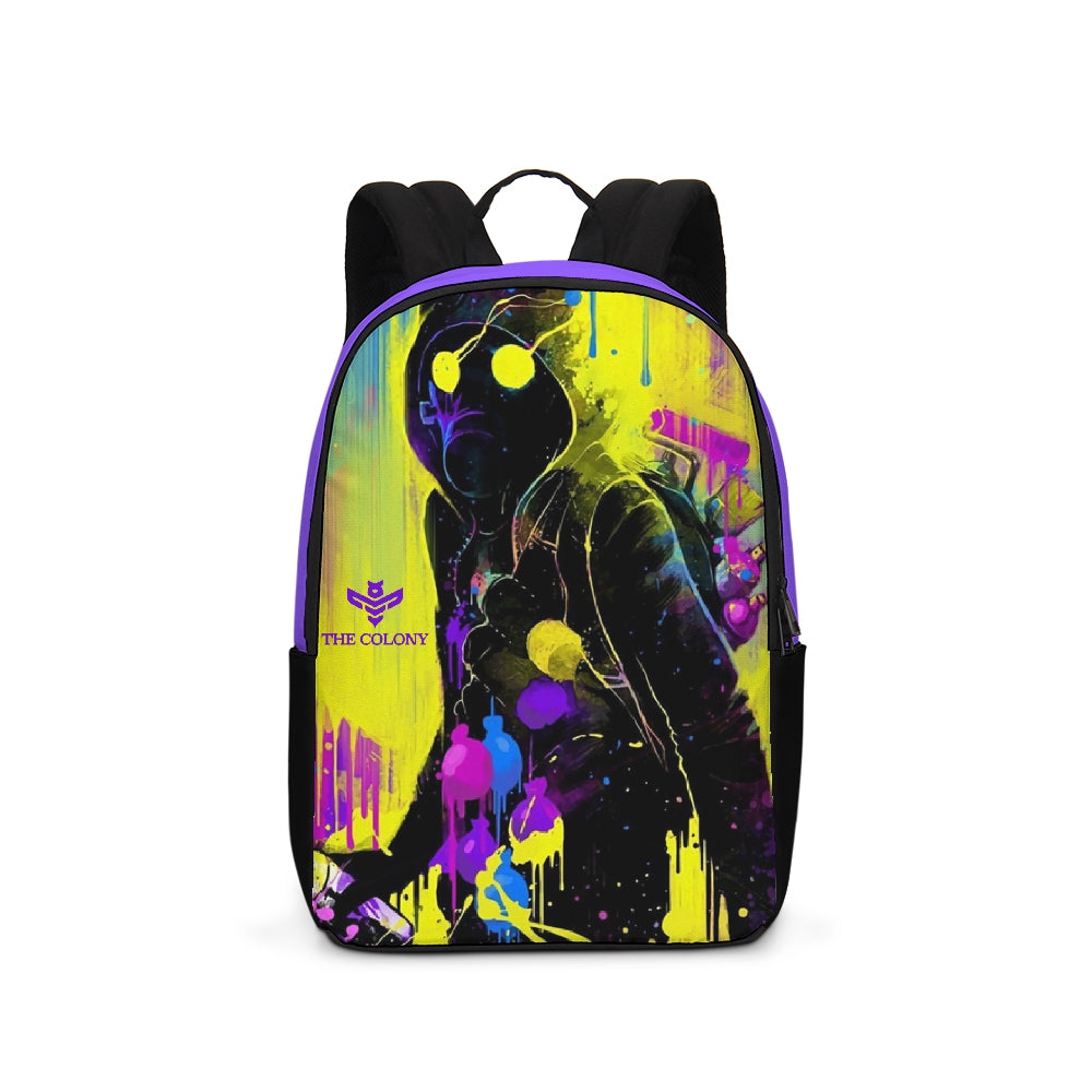 Purple Bandits Large Backpack