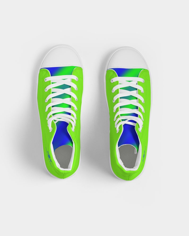 Lime Locos Men's Hightop Canvas Shoe